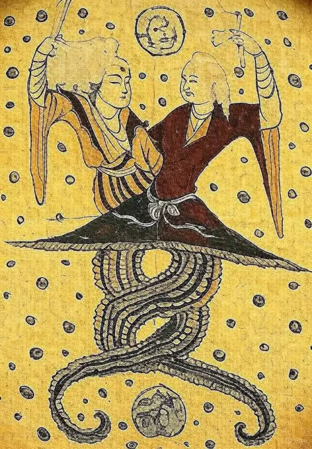 Vastanduvad Sõnapaarid Teadvuse Kirjutamine Fuxi and Nüva